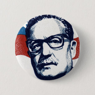 Salvador Allende - Venceremos 6 Cm Round Badge