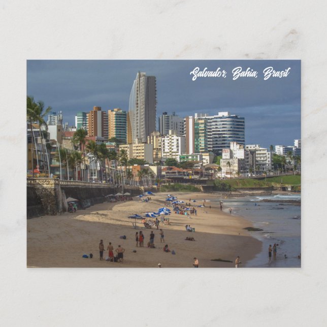 Salvador, Bahia, Brasil Postcard (Front)