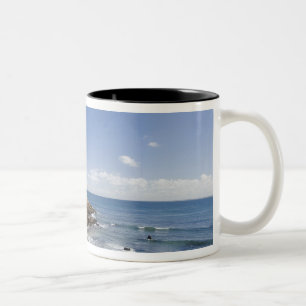 Salvador, Brazil. Porto da Barra and the Two-Tone Coffee Mug