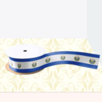 Salvador Flag ribbon, El Salvador fashion /sports