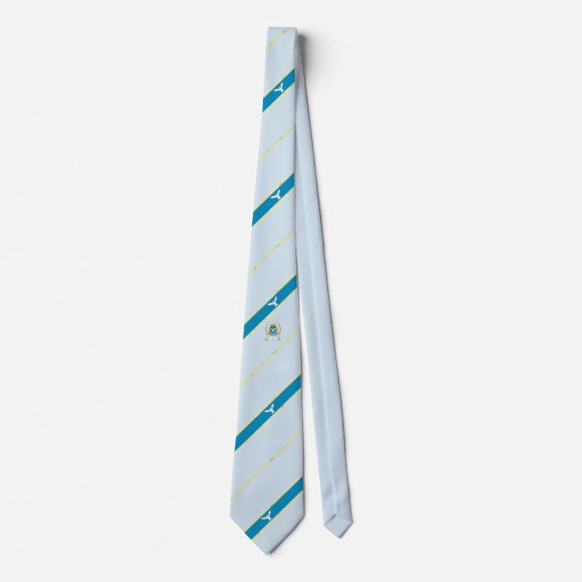 Salvador stripes flag tie (Front)