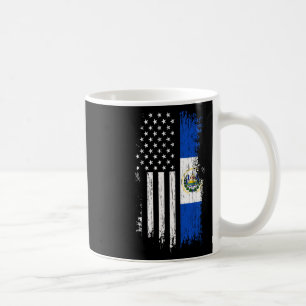 Salvadoran America Flag - El Salvador Usa Shirt  Coffee Mug