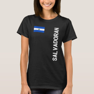 Salvadoran Flag And El Salvador Roots T-Shirt
