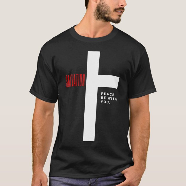 Salvation blk T-Shirt (Front)