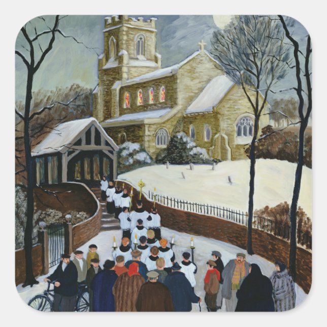 Salvation Day Square Sticker (Front)