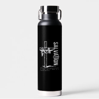 "Salvation-Embrace Eternal Hope in Christ Water Bottle