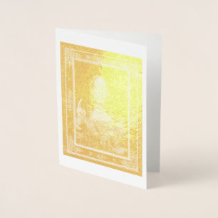 Salvator Mundi by Leonardo da Vinci ~ 1500 Foil Card