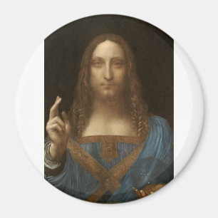 Salvator Mundi by Leonardo da Vinci Magnet