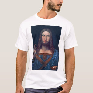 Salvator Mundi by Leonardo da Vinci T-Shirt