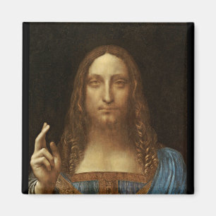 Salvator Mundi Christ with World in His Hand Magnet
