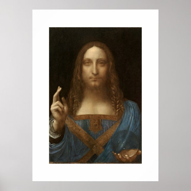 Salvator Mundi Fine Art Poster Print (Front)