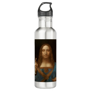Salvator Mundi (Saviour of the World) (da Vinci) 710 Ml Water Bottle