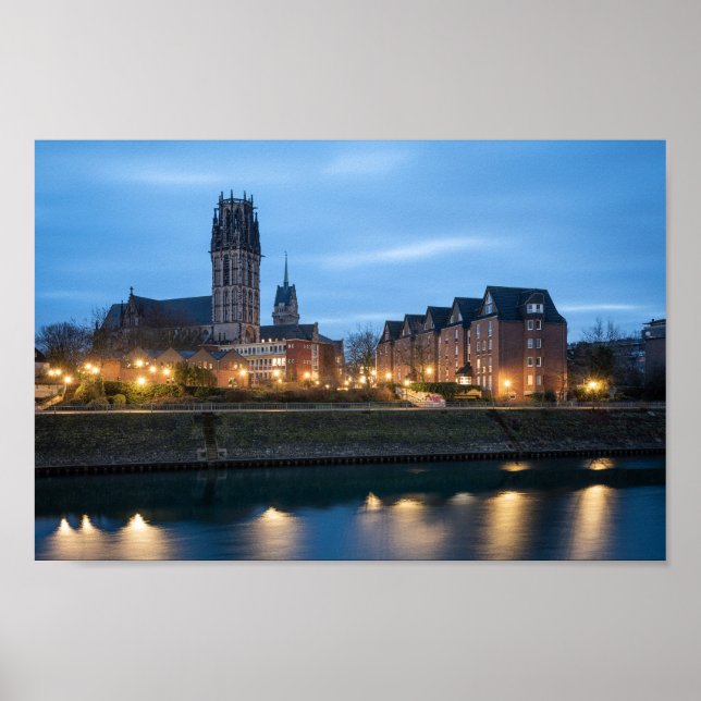 Salvatorkirche Duisburg Poster (Front)