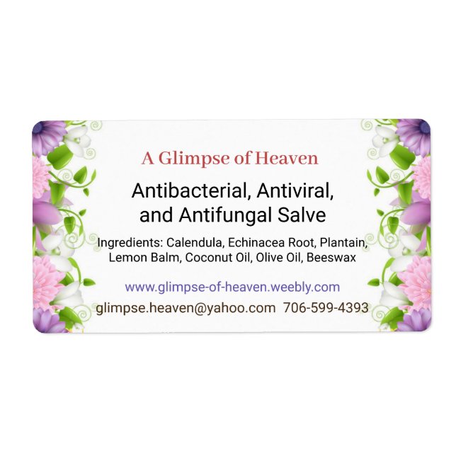 Salve Label -- Front (Front)