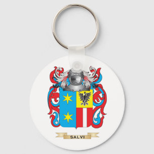 Salvi Coat of Arms (Family Crest) Key Ring