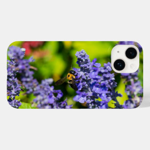 Salvia With Bumblebee iPhone Case