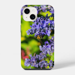 Salvia With Bumblebee iPhone Case