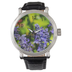 Salvia With Bumblebee Watch