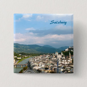 Salzburg 15 Cm Square Badge