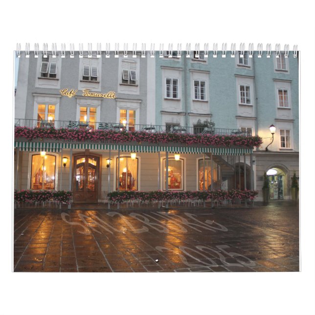 Salzburg 2025 Wall Calendar (Cover)