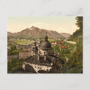 Salzburg and Untersberg, Austria Postcard