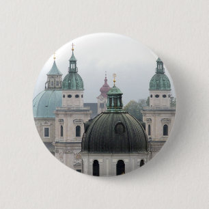 Salzburg, Austria. 6 Cm Round Badge