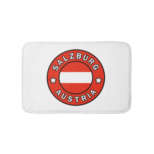 Salzburg Austria Bath Mat (Front)
