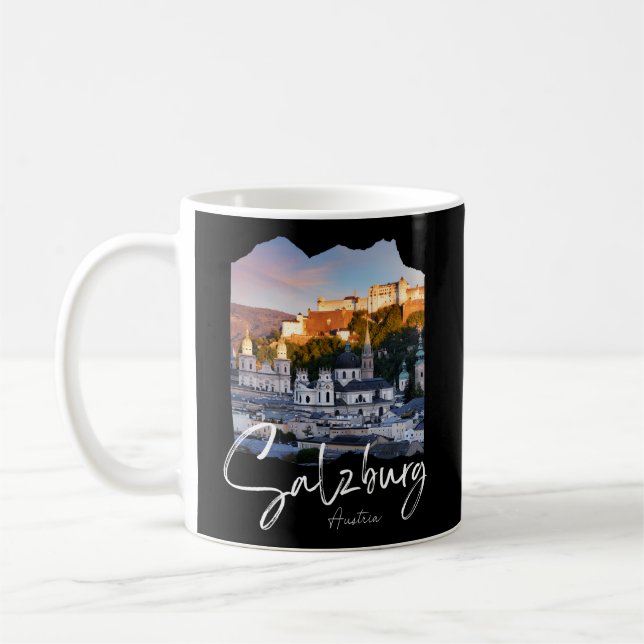 Salzburg Austria Coffee Mug (Left)