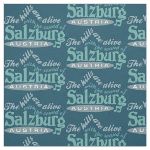Salzburg Austria custom colour fabric