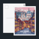 Salzburg Austria Famous Travel Place Postcard<br><div class="desc">Salzburg Austria Famous Travel Place</div>
