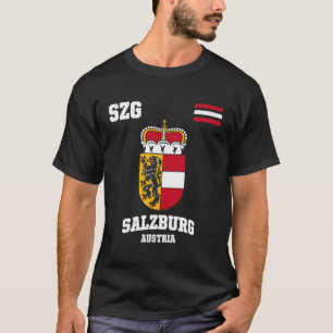 Salzburg Austria Flag T-Shirt