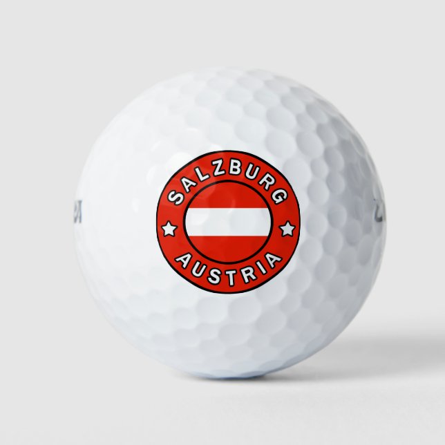 Salzburg Austria Golf Balls (Front)
