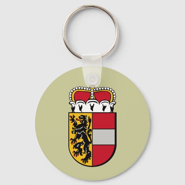 Salzburg, Austria Key Ring (Front)