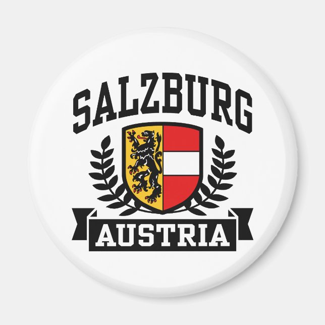 Salzburg Austria Magnet (Front)