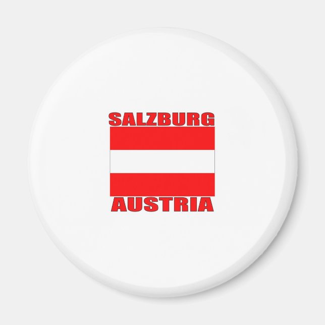 Salzburg, Austria Magnet (Front)