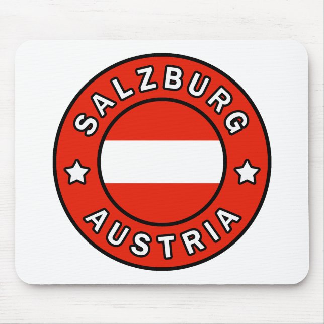 Salzburg Austria Mouse Pad (Front)