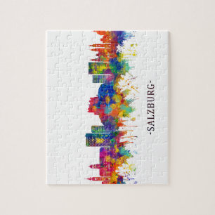 Salzburg Austria Skyline Jigsaw Puzzle