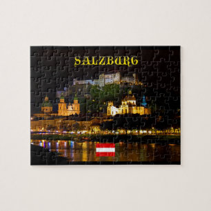 Salzburg Castle Austria - High Quality Pro Photo Jigsaw Puzzle