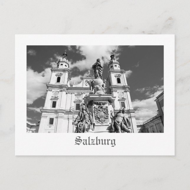 Salzburg Cathedral Postcard (Front)