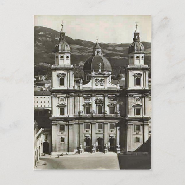 Salzburg Cathedral Postcard (Front)