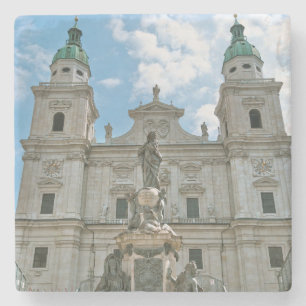 Salzburg Cathedral Stone Coaster