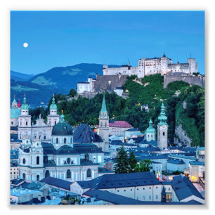 Salzburg city, Austria Photo Print