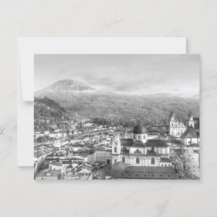 Salzburg City View Postcard