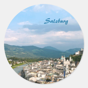 Salzburg Classic Round Sticker