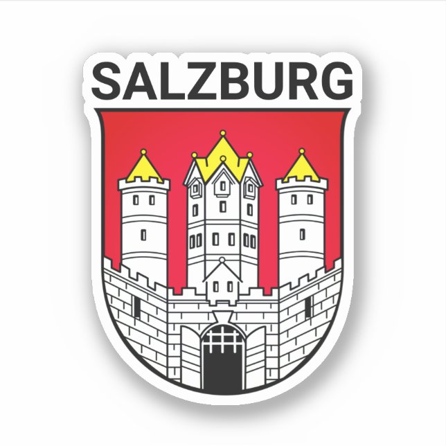 Salzburg coat of arms - AUSTRIA (Front)