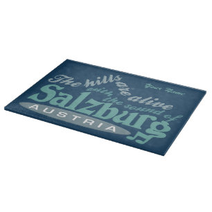 Salzburg custom monogram cutting board