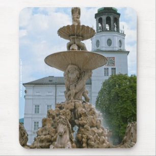 Salzburg Residence Fountain Mouse Pad