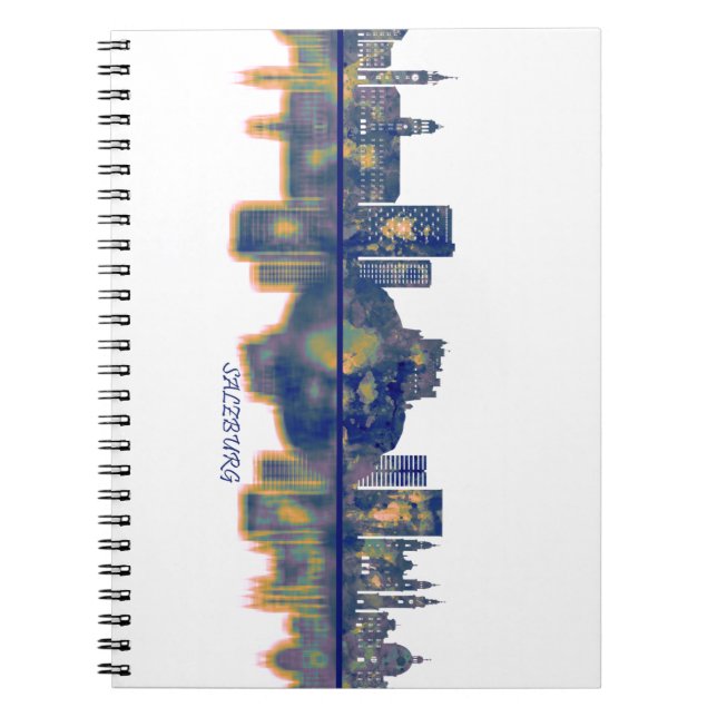 Salzburg Skyline Notebook (Front)
