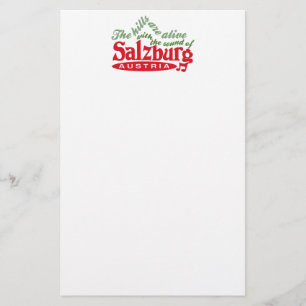 Salzburg stationary stationery