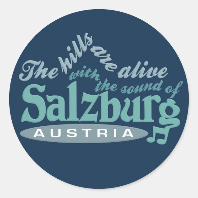 Salzburg stickers (Front)